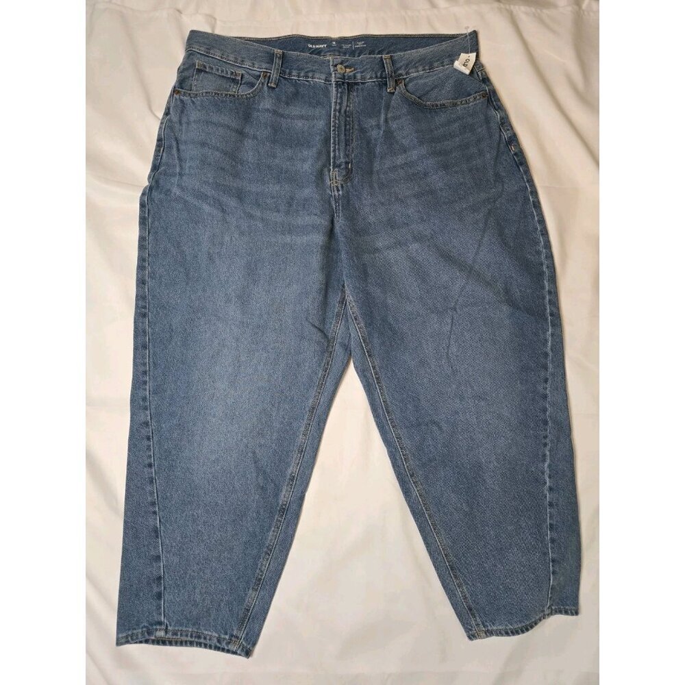 Old Navy women’s extra high-rise balloon Jeans- Size 18 petite Size- NWT